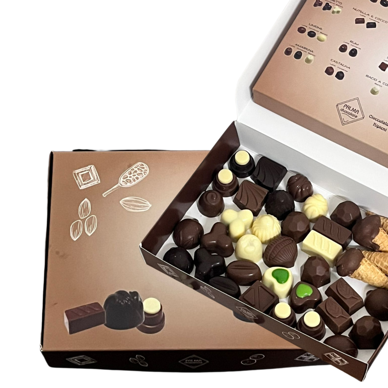 Vassoio Assortito Maxi – 500 / 1000 g di Cioccolatini Artigianali
